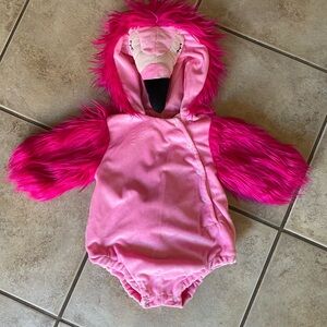 Pottery Barn Kids Pink Flamingo Costume 6-12 Months